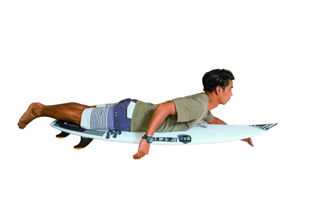 パドリング「軸ブレしない体勢が推進力を生む5つのポイント」 | SURFIN 