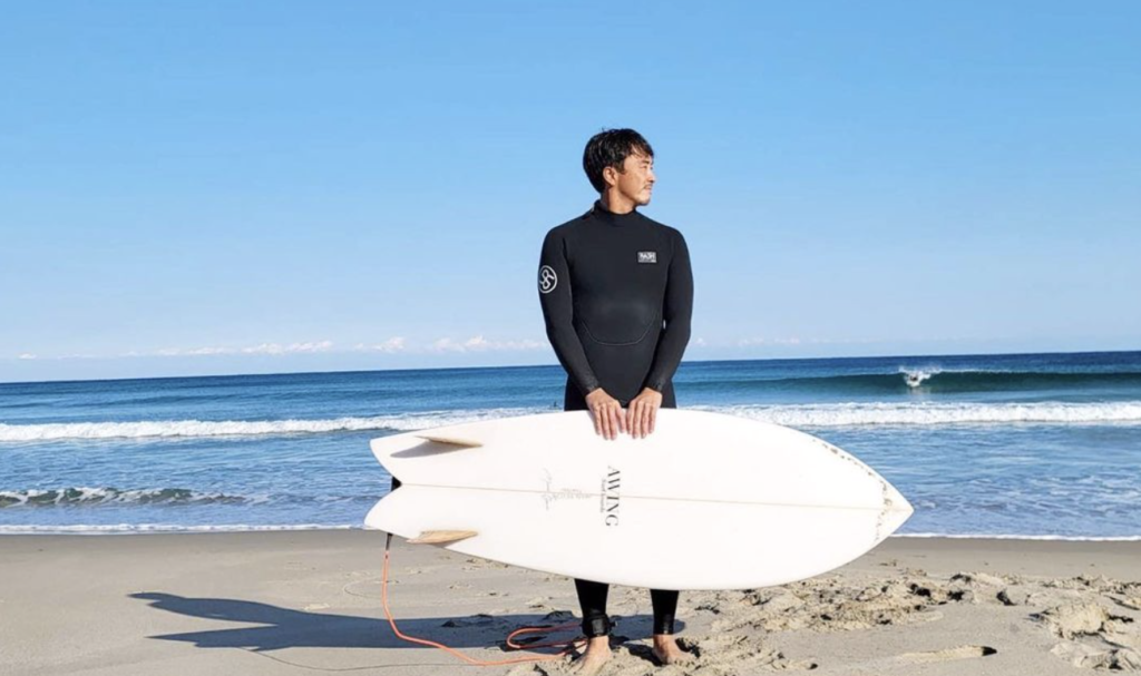 サーフィン・ボディボードＡＷＩＮＧ SURF boards 小川昌男シェイプ5,7 